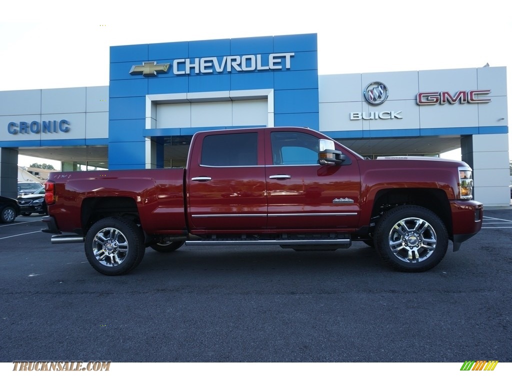 2019 Silverado 2500HD High Country Crew Cab 4WD - Cajun Red Tintcoat / High Country Saddle photo #12