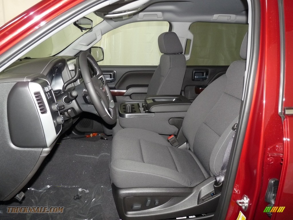 2018 Sierra 1500 SLE Crew Cab 4WD - Red Quartz Tintcoat / Jet Black photo #6