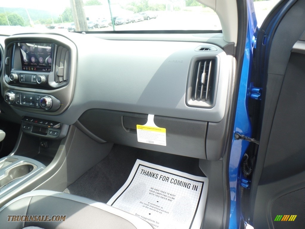 2019 Colorado Z71 Extended Cab 4x4 - Kinetic Blue Metallic / Jet Black/Dark Ash photo #43