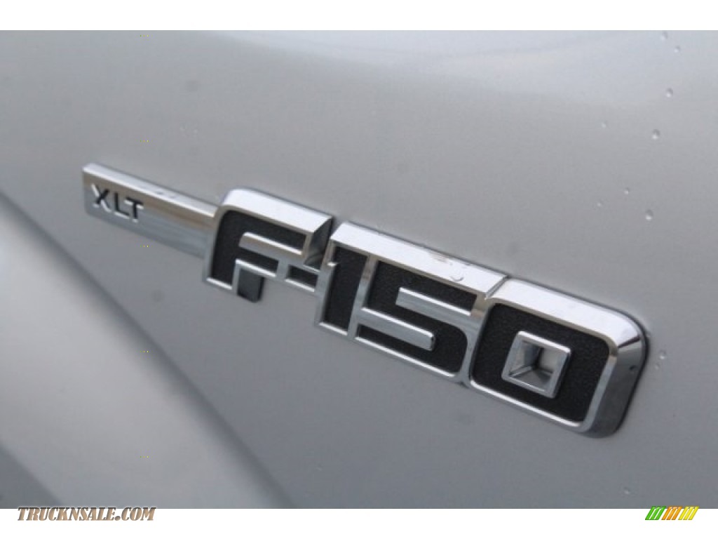 2014 F150 XLT SuperCrew - Ingot Silver / Steel Grey photo #7