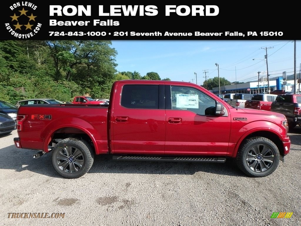 Ruby Red / Special Edition Black/Red Ford F150 XLT SuperCrew 4x4
