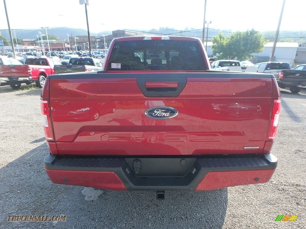 2018 F150 XLT SuperCrew 4x4 - Ruby Red / Special Edition Black/Red photo #3
