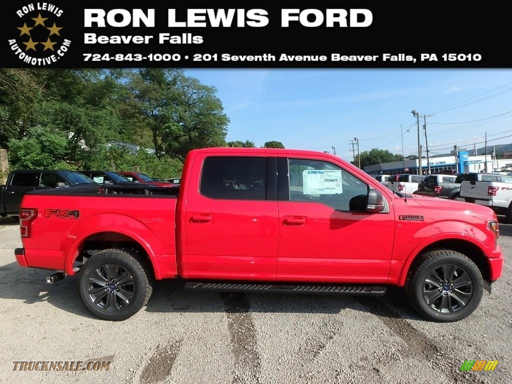 Race Red / Special Edition Black/Red Ford F150 XLT SuperCrew 4x4