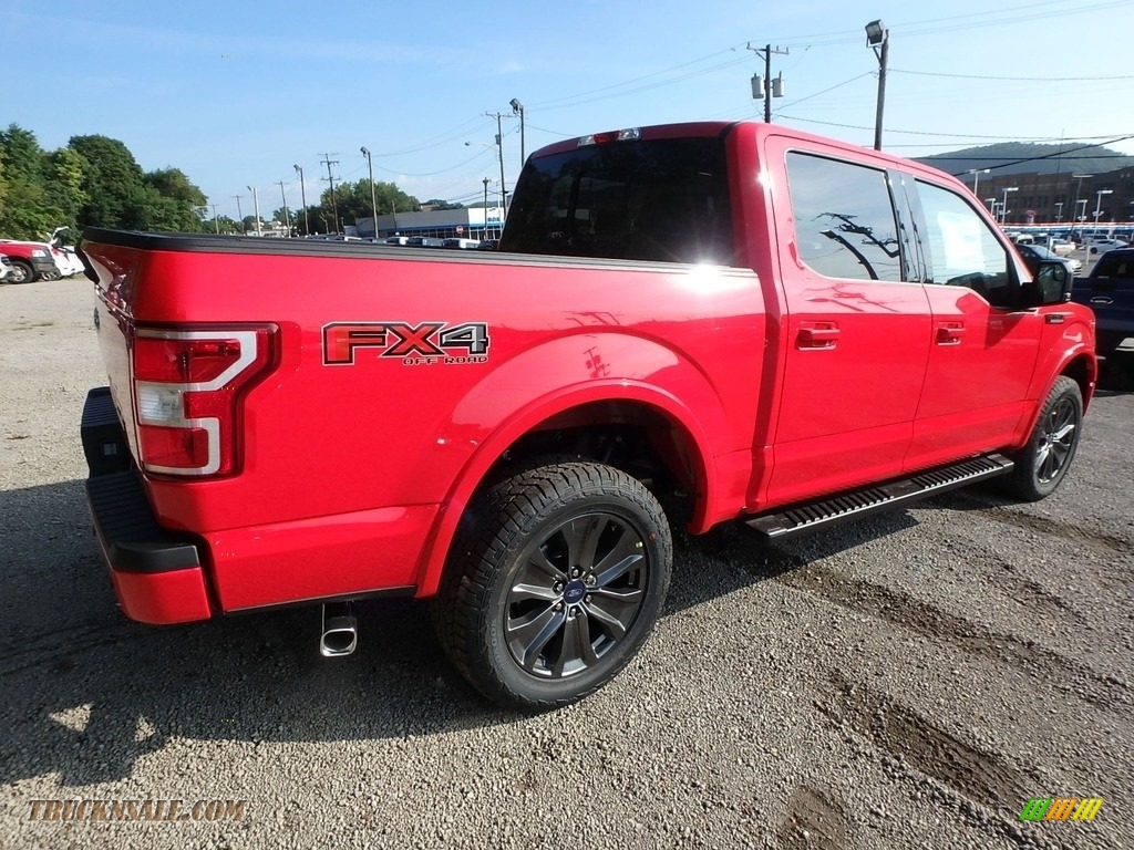2018 F150 XLT SuperCrew 4x4 - Race Red / Special Edition Black/Red photo #2