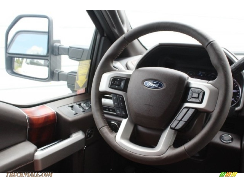 2018 F250 Super Duty King Ranch Crew Cab 4x4 - Oxford White / King Ranch Kingsville Java photo #28