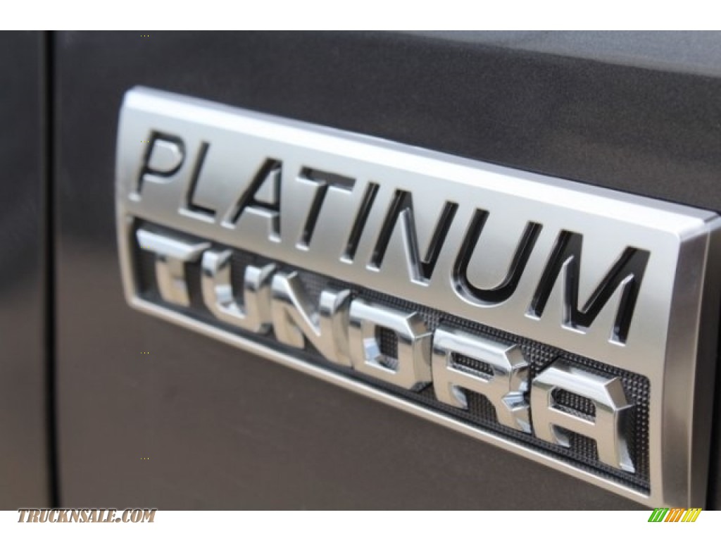 2019 Tundra Platinum CrewMax 4x4 - Magnetic Gray Metallic / Black photo #31