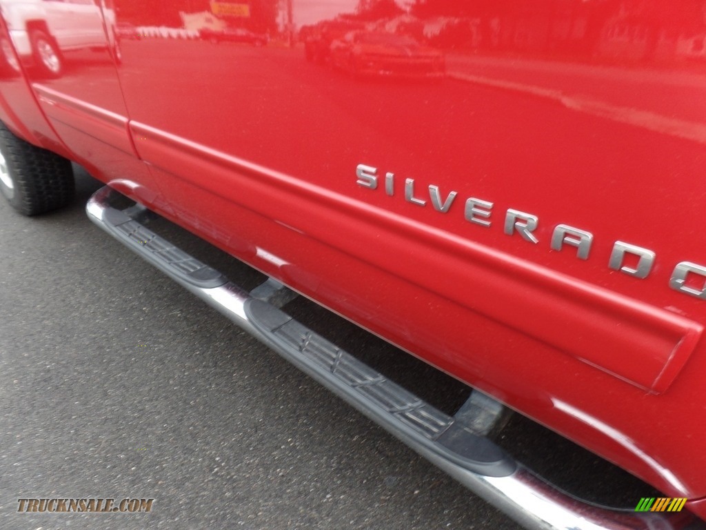 2013 Silverado 1500 LT Extended Cab 4x4 - Victory Red / Ebony photo #12