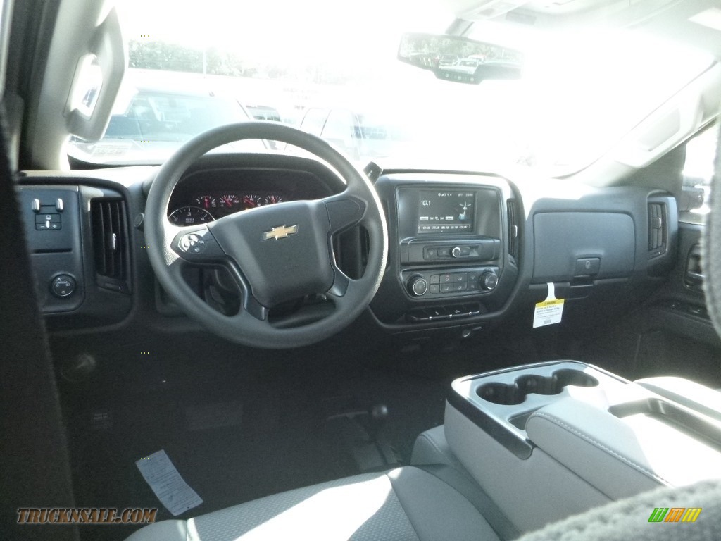 2019 Silverado 2500HD Work Truck Double Cab 4WD - Summit White / Dark Ash/Jet Black photo #13