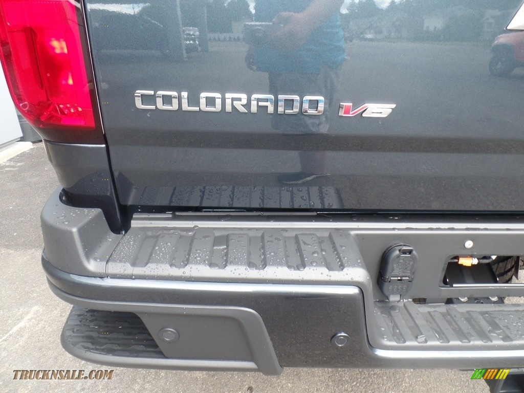 2019 Colorado Z71 Crew Cab 4x4 - Shadow Gray Metallic / Jet Black/Dark Ash photo #13