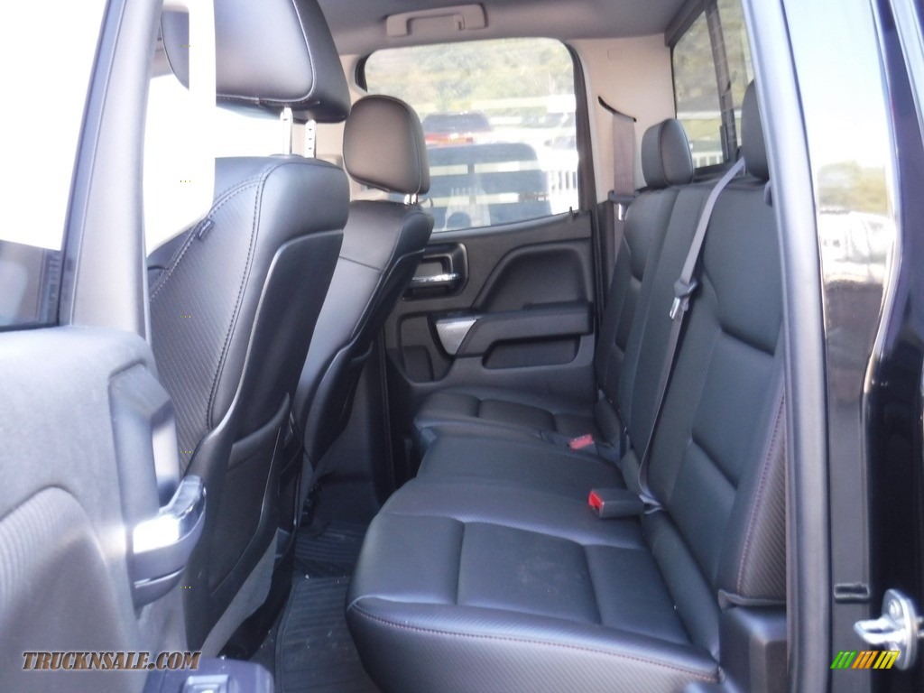 2014 Sierra 1500 SLT Double Cab 4x4 - Onyx Black / Jet Black photo #27