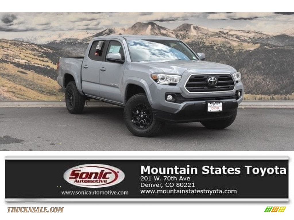 Cement Gray / Cement Gray Toyota Tacoma SR5 Double Cab 4x4