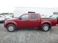 Nissan Frontier Midnight Edition Crew Cab 4x4 Cayenne Red photo #7