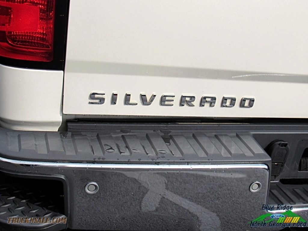 2014 Silverado 1500 LTZ Crew Cab 4x4 - White Diamond Tricoat / Cocoa/Dune photo #35