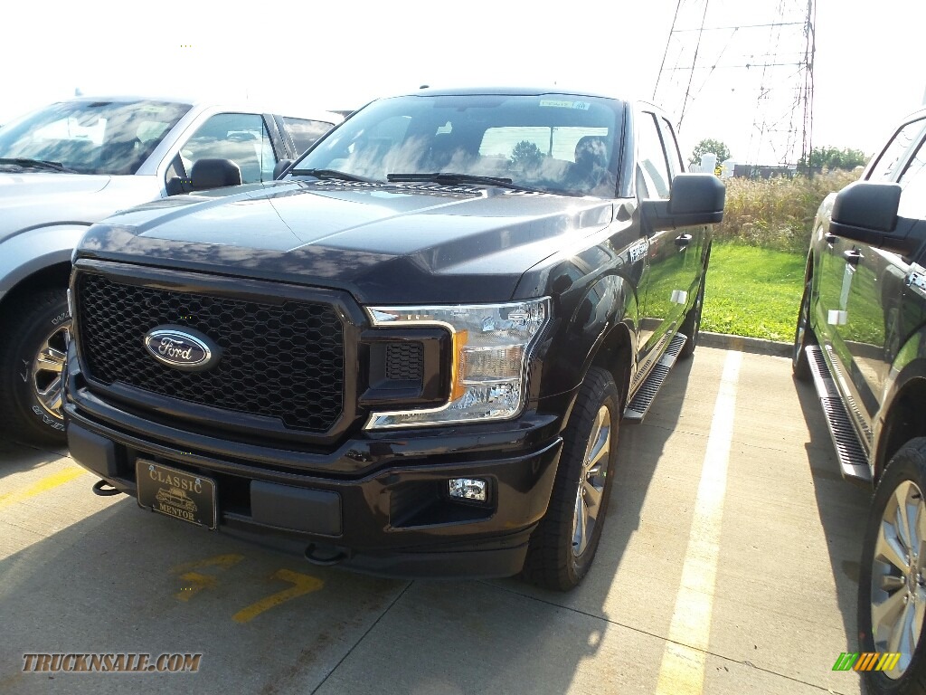 Magma Red / Earth Gray Ford F150 STX SuperCab 4x4