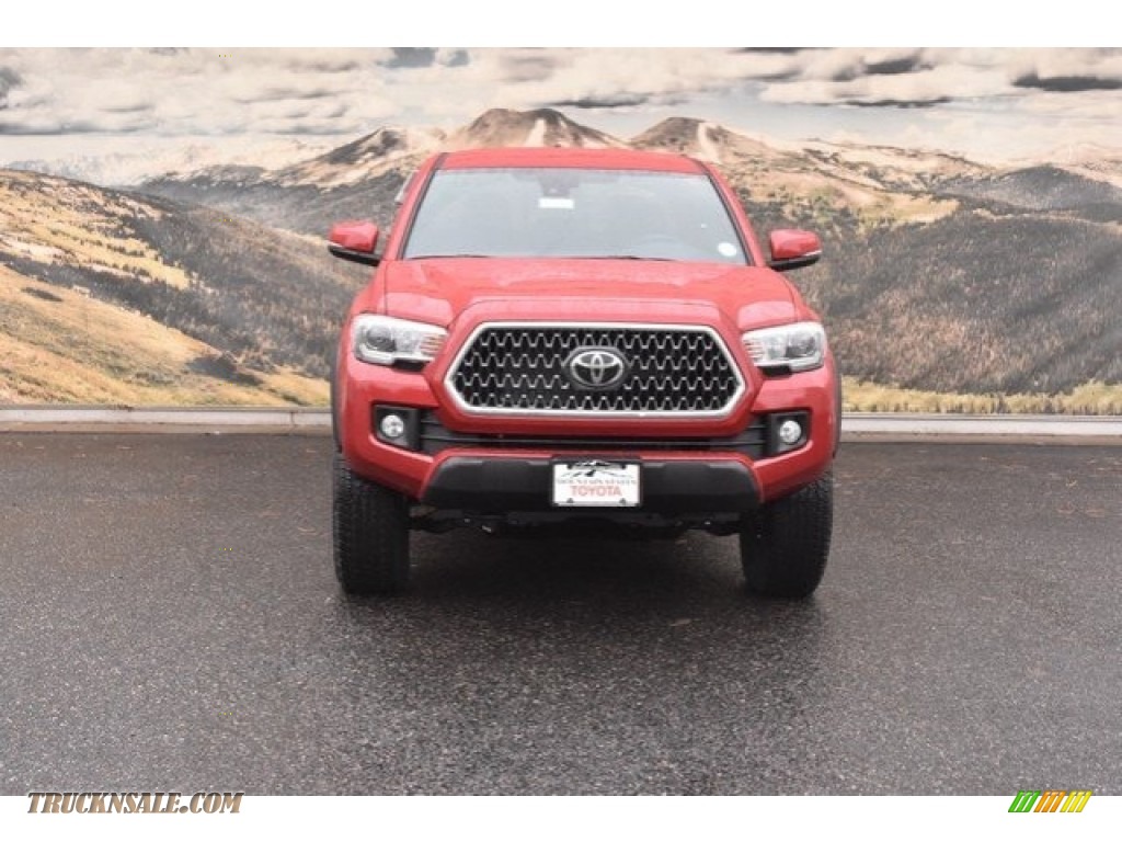 2019 Tacoma TRD Off-Road Double Cab 4x4 - Barcelona Red Metallic / TRD Graphite photo #2