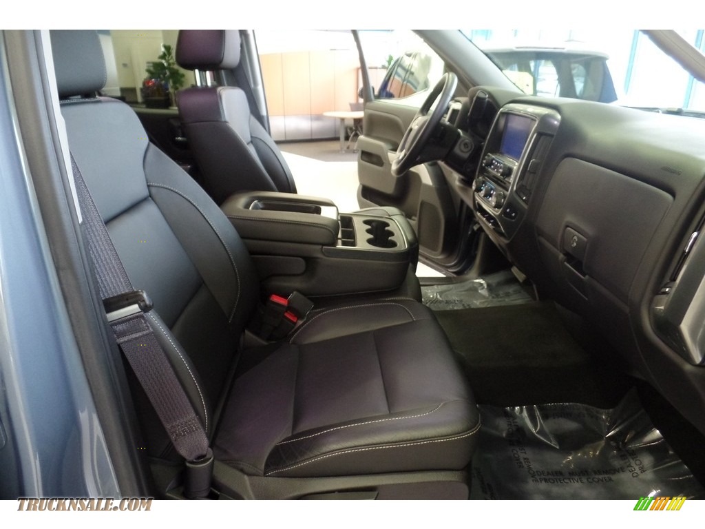 2016 Silverado 1500 LT Double Cab 4x4 - Slate Grey Metallic / Dark Ash/Jet Black photo #16