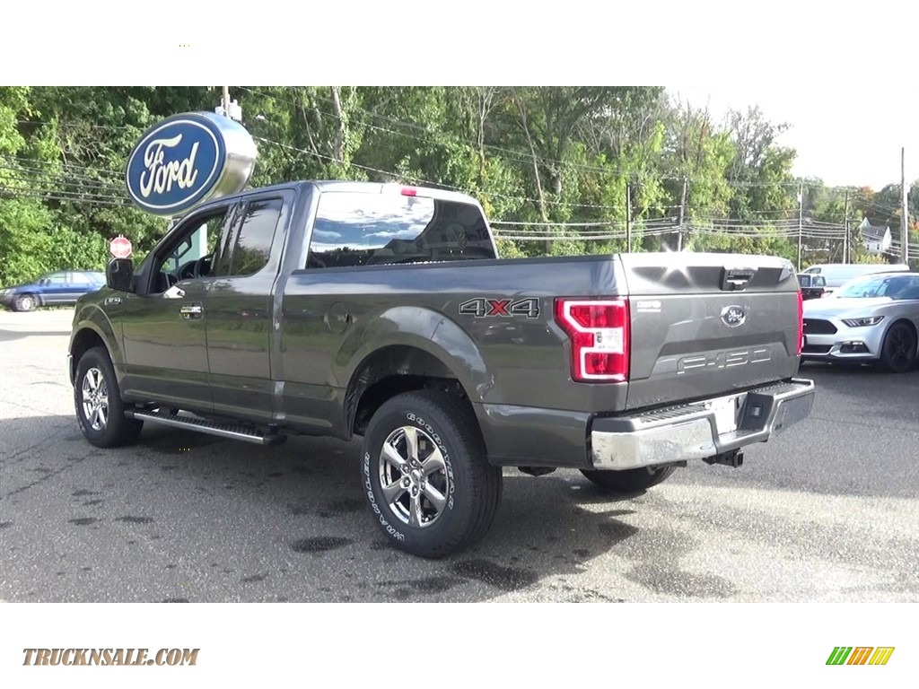 2018 F150 XLT SuperCab 4x4 - Magnetic / Earth Gray photo #5