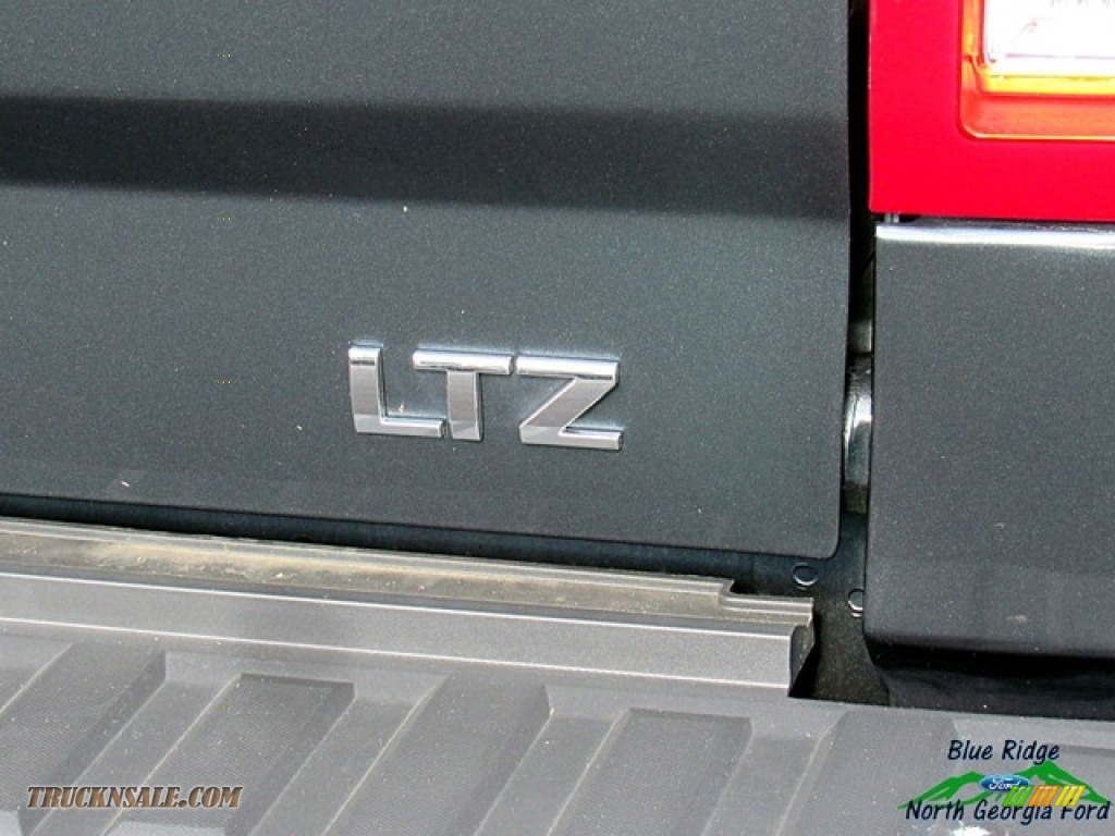 2017 Silverado 1500 LTZ Double Cab 4x4 - Graphite Metallic / Jet Black photo #37