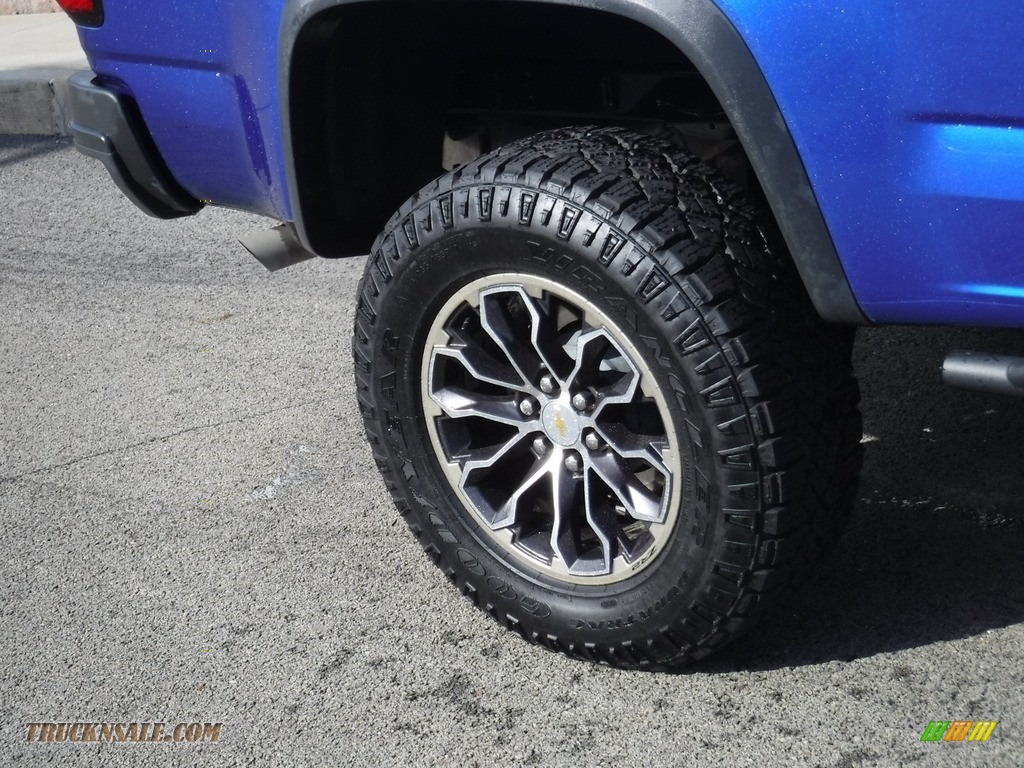 2018 Colorado ZR2 Extended Cab 4x4 - Kinetic Blue Metallic / Jet Black photo #3