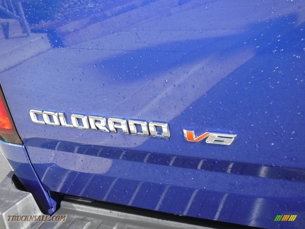2018 Colorado ZR2 Extended Cab 4x4 - Kinetic Blue Metallic / Jet Black photo #11
