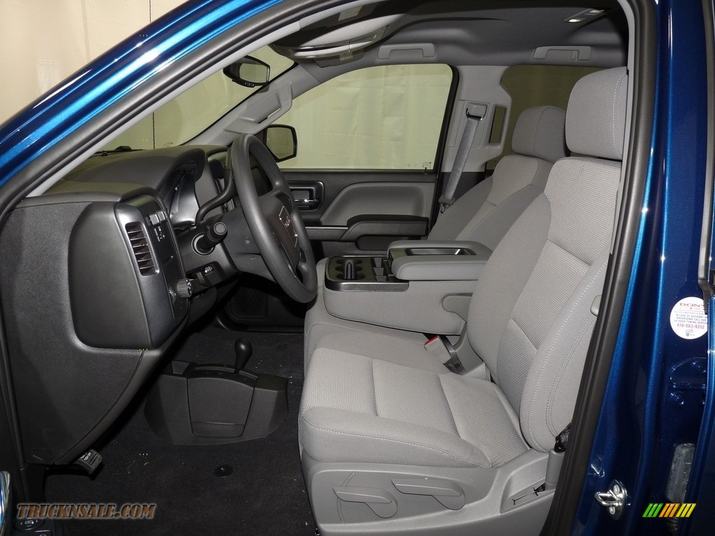 2019 Sierra 1500 Limited Elevation Double Cab 4WD - Stone Blue Metallic / Jet Black/Dark Ash photo #6