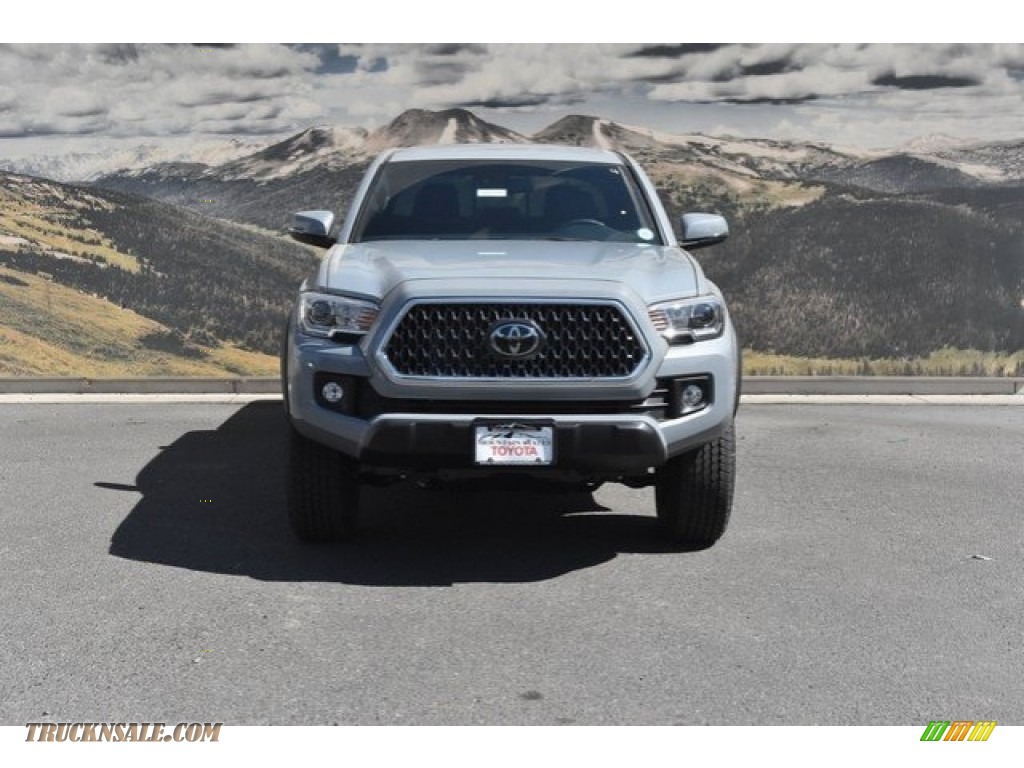 2018 Tacoma TRD Off Road Double Cab 4x4 - Cement / Cement Gray photo #2