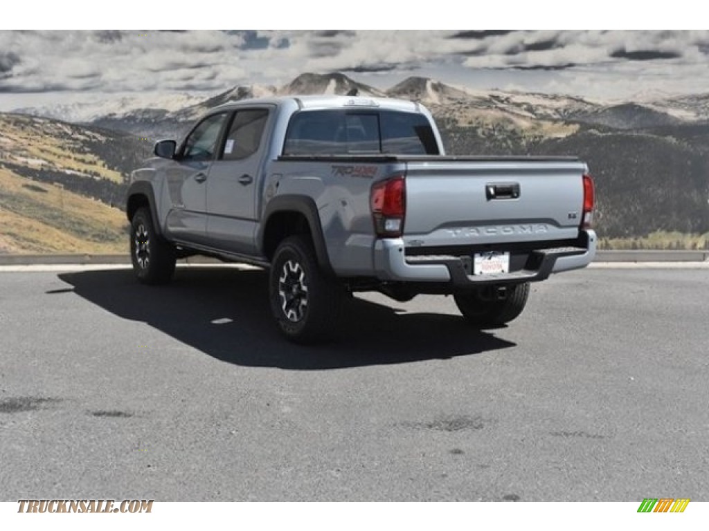 2018 Tacoma TRD Off Road Double Cab 4x4 - Cement / Cement Gray photo #3