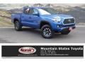 Toyota Tacoma TRD Off Road Double Cab 4x4 Blazing Blue Pearl photo #1