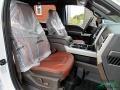 Ford F450 Super Duty King Ranch Crew Cab 4x4 White Platinum Metallic Tri-Coat photo #12