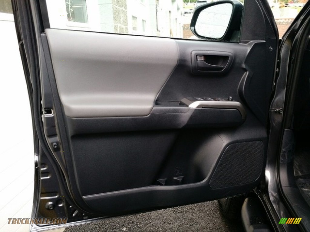 2019 Tacoma SR5 Double Cab 4x4 - Magnetic Gray Metallic / Cement Gray photo #9