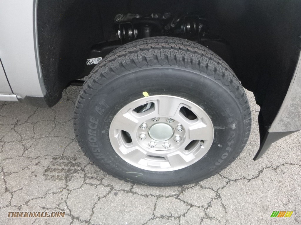 2019 Silverado 2500HD Work Truck Double Cab 4WD - Silver Ice Metallic / Dark Ash/Jet Black photo #8