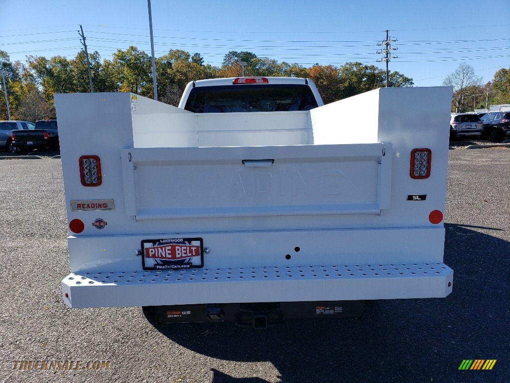 2019 Silverado 3500HD Work Truck Crew Cab 4x4 Chassis - Summit White / Dark Ash/Jet Black photo #5