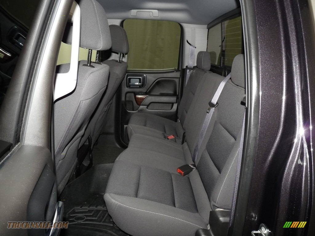 2016 Sierra 1500 SLE Double Cab 4WD - Iridium Metallic / Jet Black photo #8