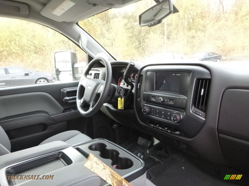 2019 Silverado 2500HD Work Truck Crew Cab 4WD - Summit White / Dark Ash/Jet Black photo #10