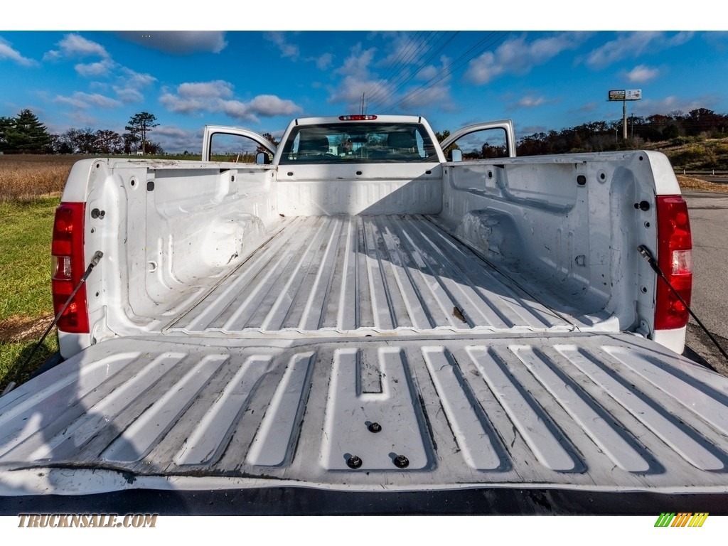 2012 Silverado 2500HD Work Truck Regular Cab 4x4 Plow Truck - Summit White / Dark Titanium photo #19