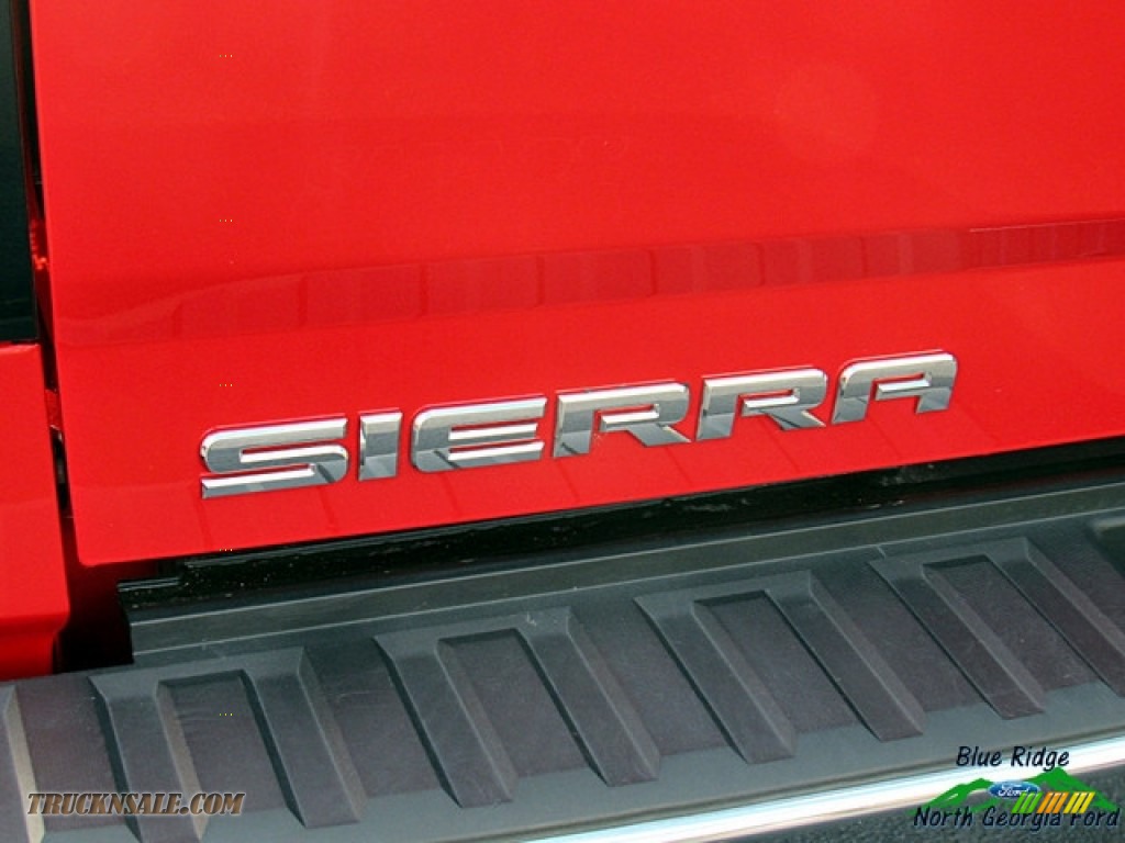 2017 Sierra 1500 SLT Crew Cab 4WD - Cardinal Red / Jet Black photo #36