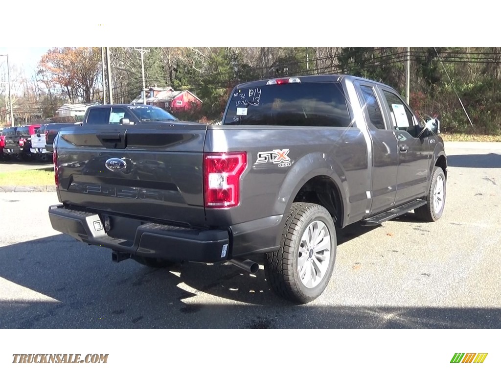 2018 F150 XL SuperCab 4x4 - Magnetic / Earth Gray photo #7