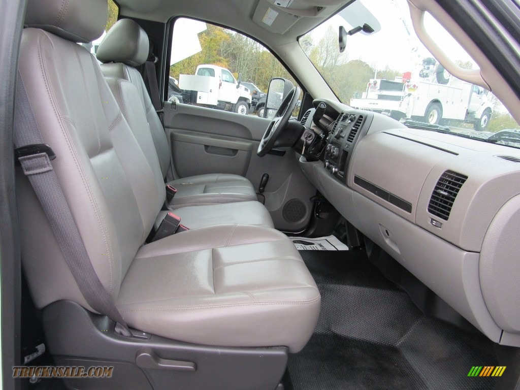 2014 Silverado 2500HD WT Regular Cab - Summit White / Dark Titanium photo #24