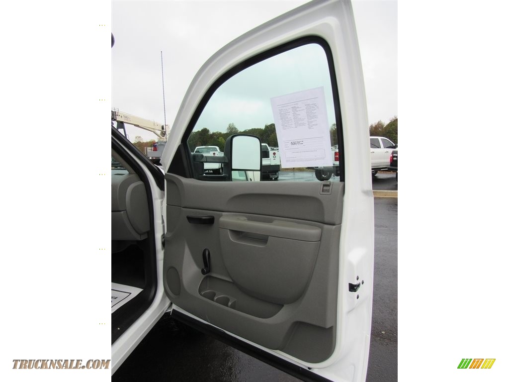 2014 Silverado 2500HD WT Regular Cab - Summit White / Dark Titanium photo #26