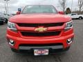 Chevrolet Colorado WT Extended Cab 4x4 Red Hot photo #2