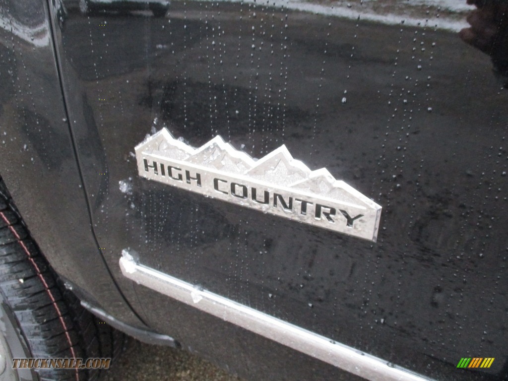 2019 Silverado 3500HD High Country Crew Cab 4x4 - Black / High Country Saddle photo #6