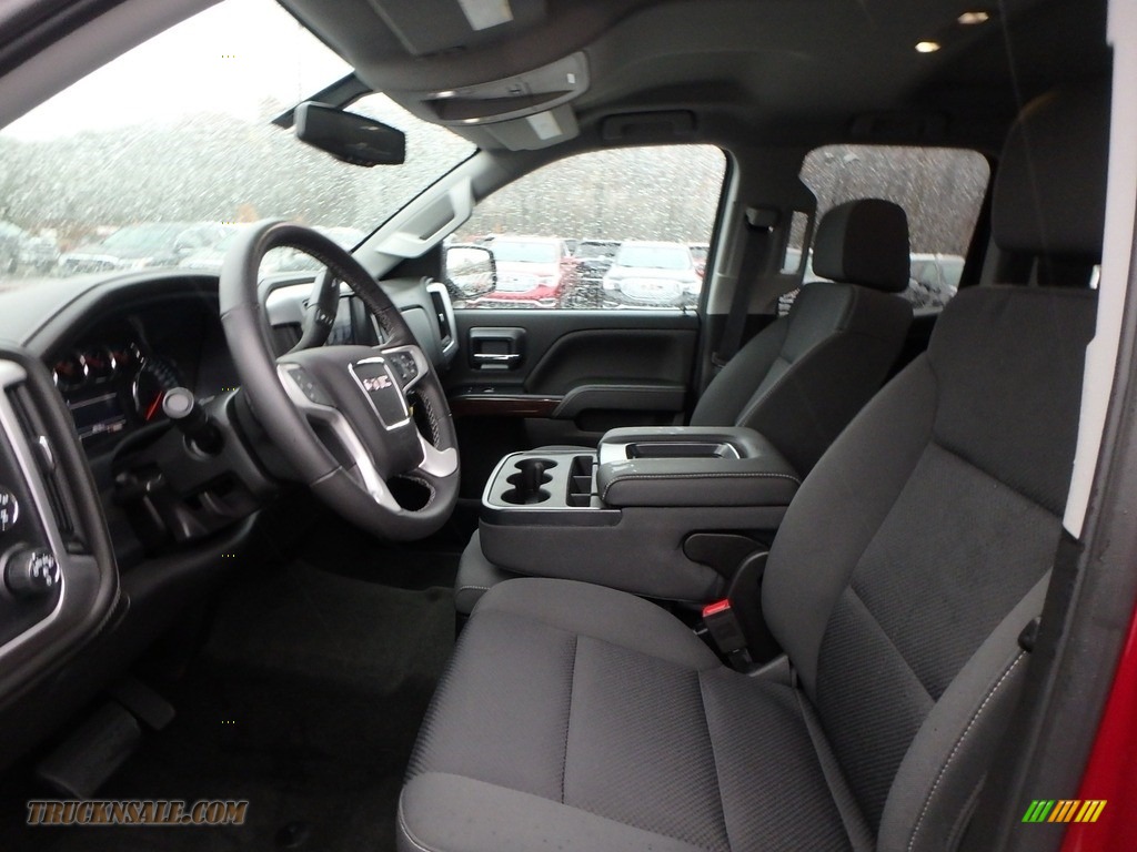 2018 Sierra 1500 SLE Double Cab 4WD - Red Quartz Tintcoat / Jet Black photo #10