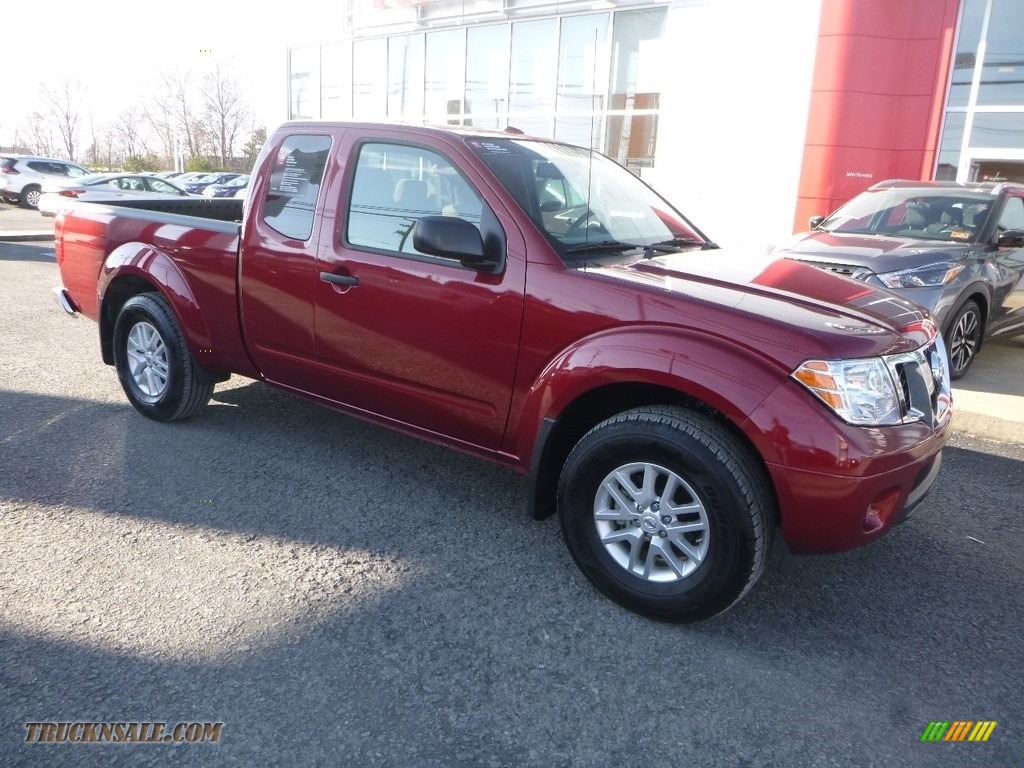 Cayenne Red / Graphite Nissan Frontier SV King Cab 4x4