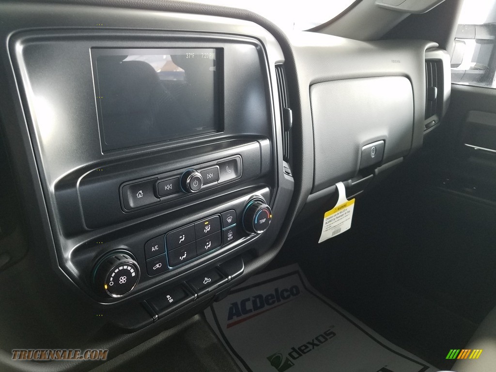 2019 Silverado 2500HD Work Truck Crew Cab 4WD - Graphite Metallic / Dark Ash/Jet Black photo #11