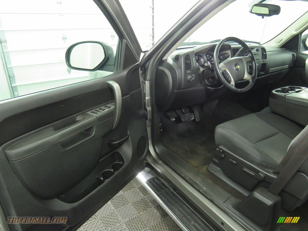 2012 Silverado 1500 LT Extended Cab 4x4 - Graystone Metallic / Ebony photo #16