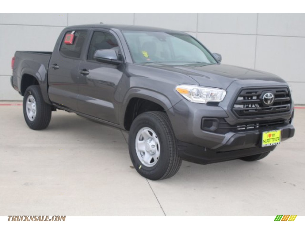 2019 Tacoma SR Double Cab - Magnetic Gray Metallic / Cement Gray photo #2