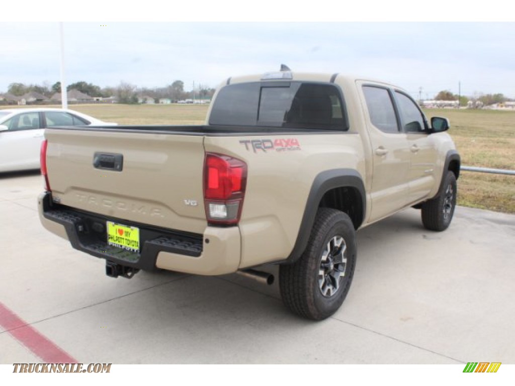 2019 Tacoma TRD Off-Road Double Cab 4x4 - Quicksand / Cement Gray photo #8