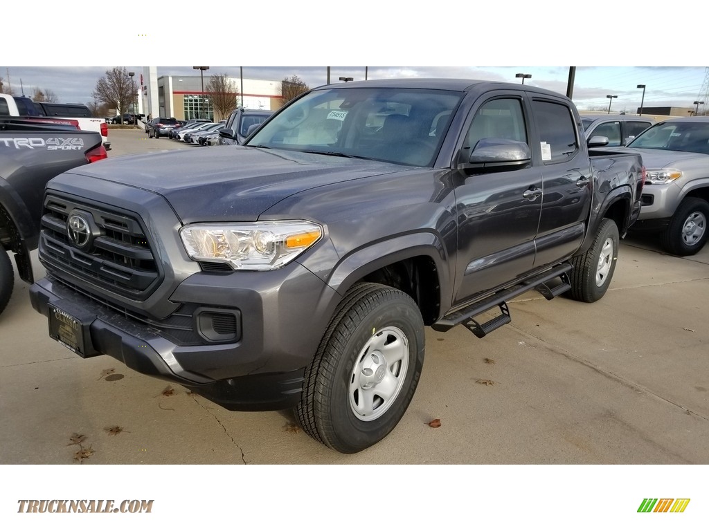 2019 Tacoma SR Double Cab - Magnetic Gray Metallic / Cement Gray photo #1