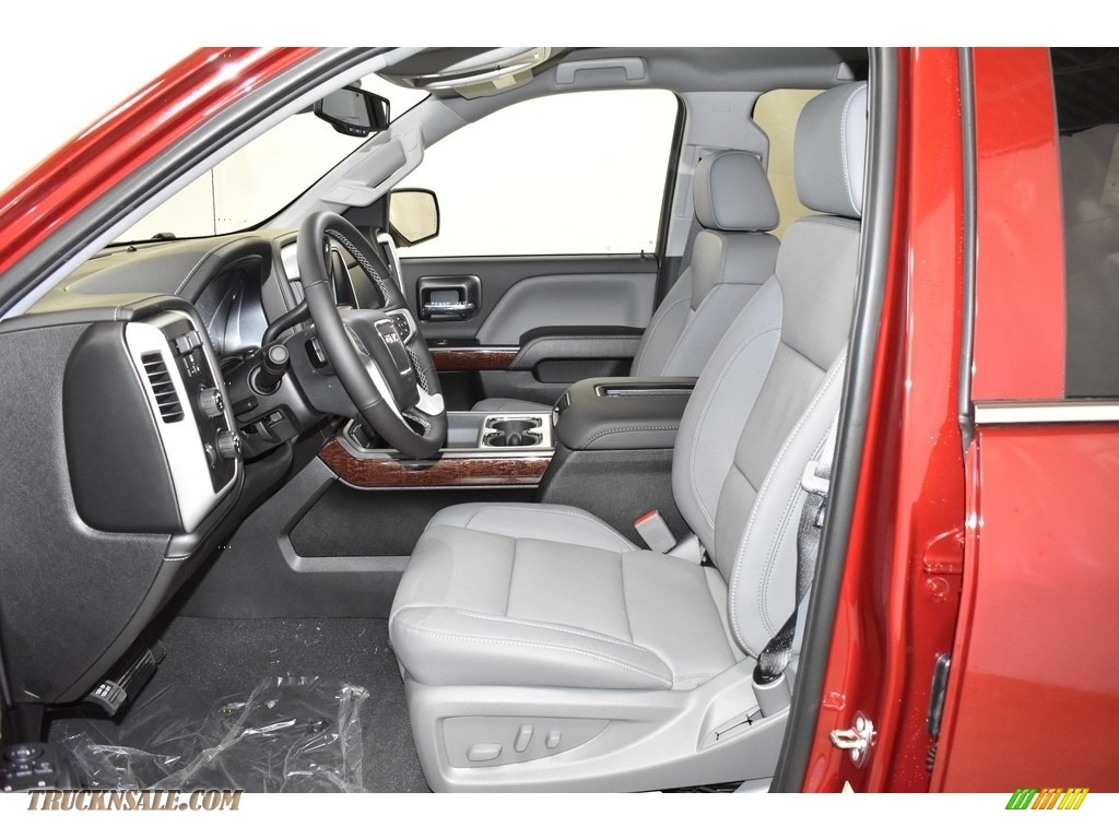 2018 Sierra 1500 SLT Crew Cab 4WD - Red Quartz Tintcoat / Dark Ash/Jet Black photo #6