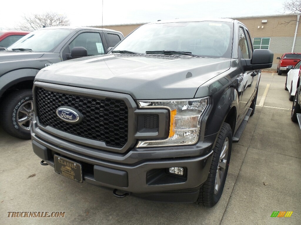 2018 F150 STX SuperCab 4x4 - Magnetic / Earth Gray photo #1
